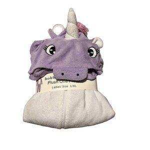 Bobbie Brooks Unicorn Plush One Piece Ladies Pajamas Costume L/XL